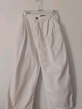 NIN Studio Sculptor Pants Cream Women's Medium